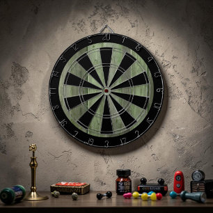 Benutzerdefiniertes Grunge-Grün-Spiel Dartscheibe