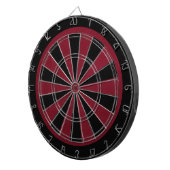 Benutzerdefiniertes Grunge Rot Spiel Dartscheibe (Vorderseite rechts)
