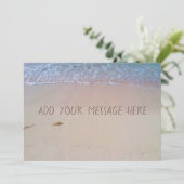 Benutzerdefiniertes Grußdesign für bearbeitbare Be Feiertagskarte (Stehend Vorderseite)