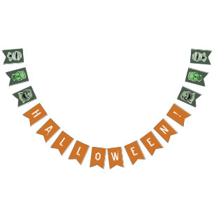 benutzerdefiniertes Halloween-Banner Wimpelkette