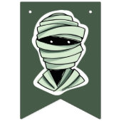 benutzerdefiniertes Halloween-Banner Wimpelkette (Erste Fahne)