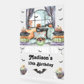 Benutzerdefiniertes Halloween-Begrüßungszeichen Acrylschild (Winkel)