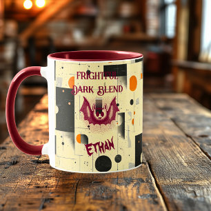 Benutzerdefiniertes Halloween - Gruseliger Flederm Tasse