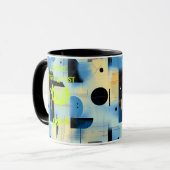 Benutzerdefiniertes Halloween - Neuner Limoner Sch Tasse (Vorderseite Links)