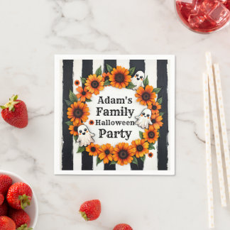 Benutzerdefiniertes Halloween-Party - Personalisie Serviette
