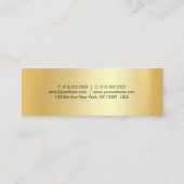 Benutzerdefiniertes handgeschriebenes Skript Moder Mini Visitenkarte (Rückseite)