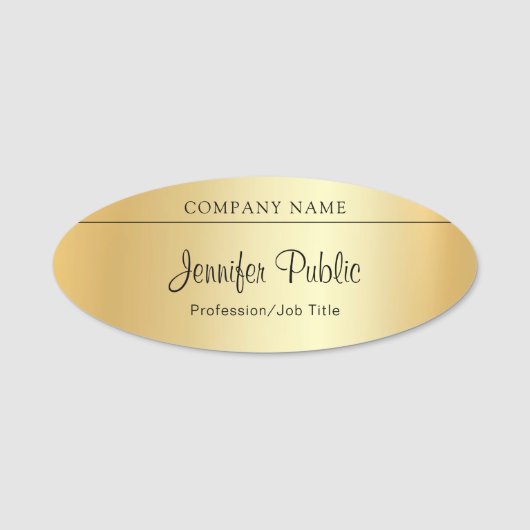 Benutzerdefiniertes handgeschriebenes Skript Moder Namensschild (Vorderseite)