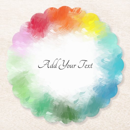 Benutzerdefiniertes Handschriftzeichen für moderne Untersetzer (Vorderseite)