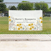 Benutzerdefiniertes Hängestand Schild Blumenmarkt (Insitu)