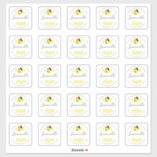 Benutzerdefiniertes hausgemachtes Limoncello-Etike Aufkleber