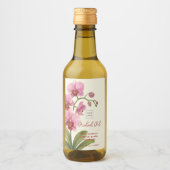 Benutzerdefiniertes hausgemachtes Orchideenöl-Etik Weinetikett (Vorderseite)