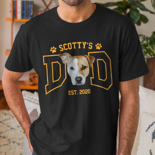 Benutzerdefiniertes Haustier-Foto-Gesicht für Hund T-Shirt