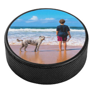 Benutzerdefiniertes Haustier-Foto - personalisiert Eishockey Puck