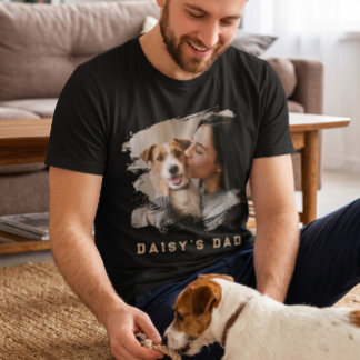 Benutzerdefiniertes Haustier-Foto-Shirt, Hunde-Vat T-Shirt