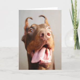 Benutzerdefiniertes Haustier (Hund) Foto Karte