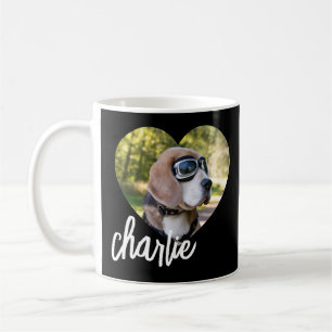 Benutzerdefiniertes Haustier-Hund-Foto Modern Stil Kaffeetasse