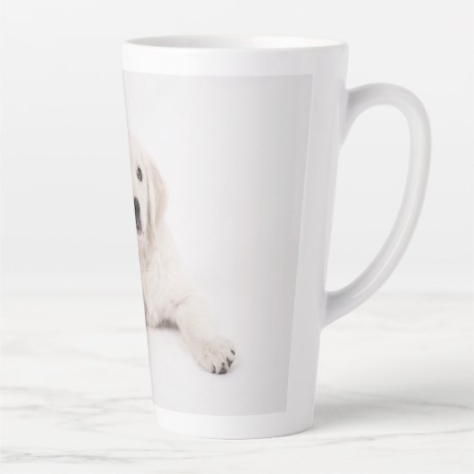 Benutzerdefiniertes Haustier oder Foto Milchtasse (Rechts)