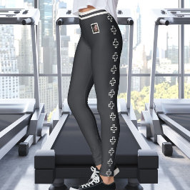 Benutzerdefiniertes Haustierfoto Cute Neutrales Kr Leggings