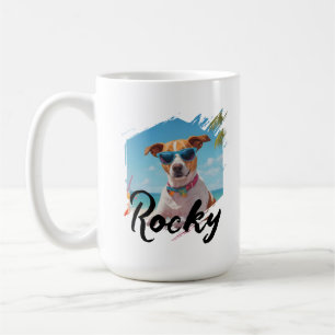 Benutzerdefiniertes Haustierfoto Familie Kaffeetasse