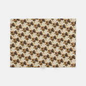 Benutzerdefiniertes Haustierfoto Fleecedecke (Vorderseite (Horizontal))