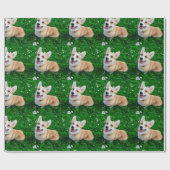 Benutzerdefiniertes Haustierfoto Geschenkpapier (Flach)
