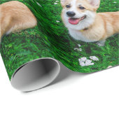 Benutzerdefiniertes Haustierfoto Geschenkpapier (Rolleneckpunkt)