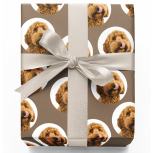 Benutzerdefiniertes Haustierfoto Geschenkpapier