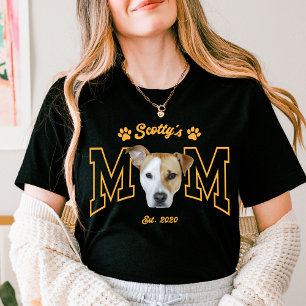Benutzerdefiniertes Haustierfoto-Gesicht für Hunde T-Shirt