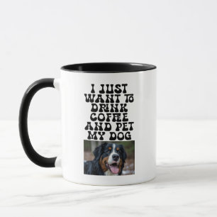 Benutzerdefiniertes Haustierfoto - Lustig Kaffee t Tasse