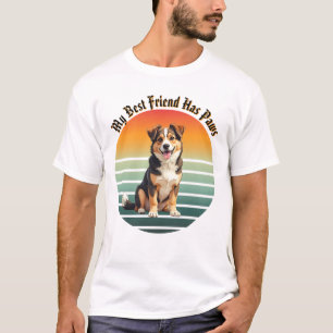 Benutzerdefiniertes Haustierfoto Mein bester Freun T-Shirt