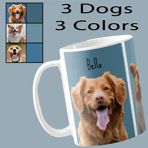 Benutzerdefiniertes Haustierfoto mit 3 Farben/3 Hu Kaffeetasse