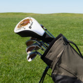 Benutzerdefiniertes Haustierfoto & Name Golf Headcover (In SItu)