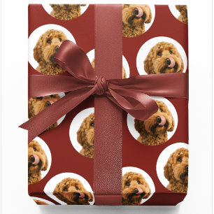 Benutzerdefiniertes Haustierfoto Personalisiert Geschenkpapier