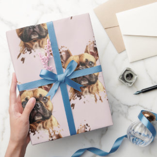 Benutzerdefiniertes Haustierfoto | Personalisierte Geschenkpapier