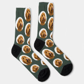 Benutzerdefiniertes Haustierfoto | Personalisierte Socken (Rechts)