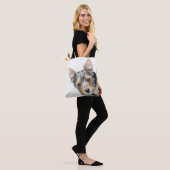 Benutzerdefiniertes Haustierfoto Tasche (Am Model)