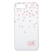 Benutzerdefiniertes Herzdesign Case-Mate iPhone Hülle (Rückseite)