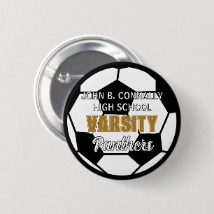 Benutzerdefiniertes High School Varsity Fußballtea Button