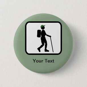 Benutzerdefiniertes Hiker-Logo Button