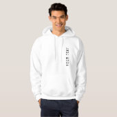 Benutzerdefiniertes Hinzufügen der Textvorlage - M Hoodie (Vorne ganz)