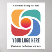 Benutzerdefiniertes Hinzufügen des Marketings für Poster (Vorne)