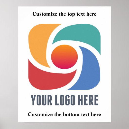 Benutzerdefiniertes Hinzufügen des Marketings für  Poster (Vorne)