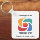 Benutzerdefiniertes Hinzufügen des Marketings für Schlüsselanhänger (Vorderseite)