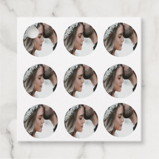 benutzerdefiniertes Hinzufügen eines kreisförmigen Geschenkanhänger