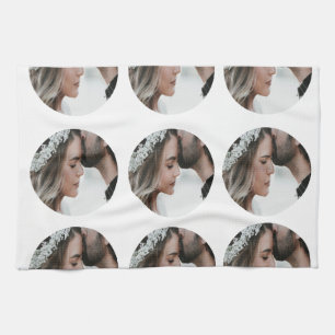 benutzerdefiniertes Hinzufügen eines kreisförmigen Geschirrtuch