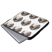 benutzerdefiniertes Hinzufügen eines kreisförmigen Laptopschutzhülle (Vorne Knopf)