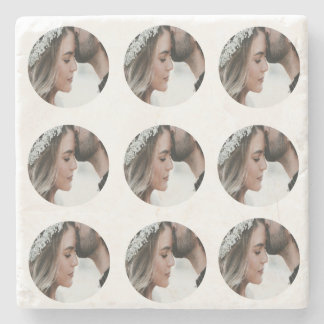 benutzerdefiniertes Hinzufügen eines kreisförmigen Steinuntersetzer