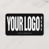 Benutzerdefiniertes Hinzufügen eines Logos Verbind Visitenkarte (Vorderseite)