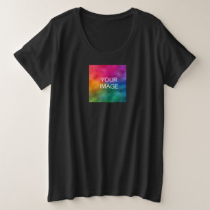 Benutzerdefiniertes Hinzufügen von TextUpload Ihre Große Größe T-Shirt