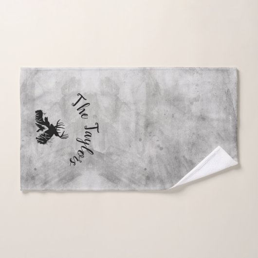 Benutzerdefiniertes Hirschpaar Badhandtuch Set (Handtuch)